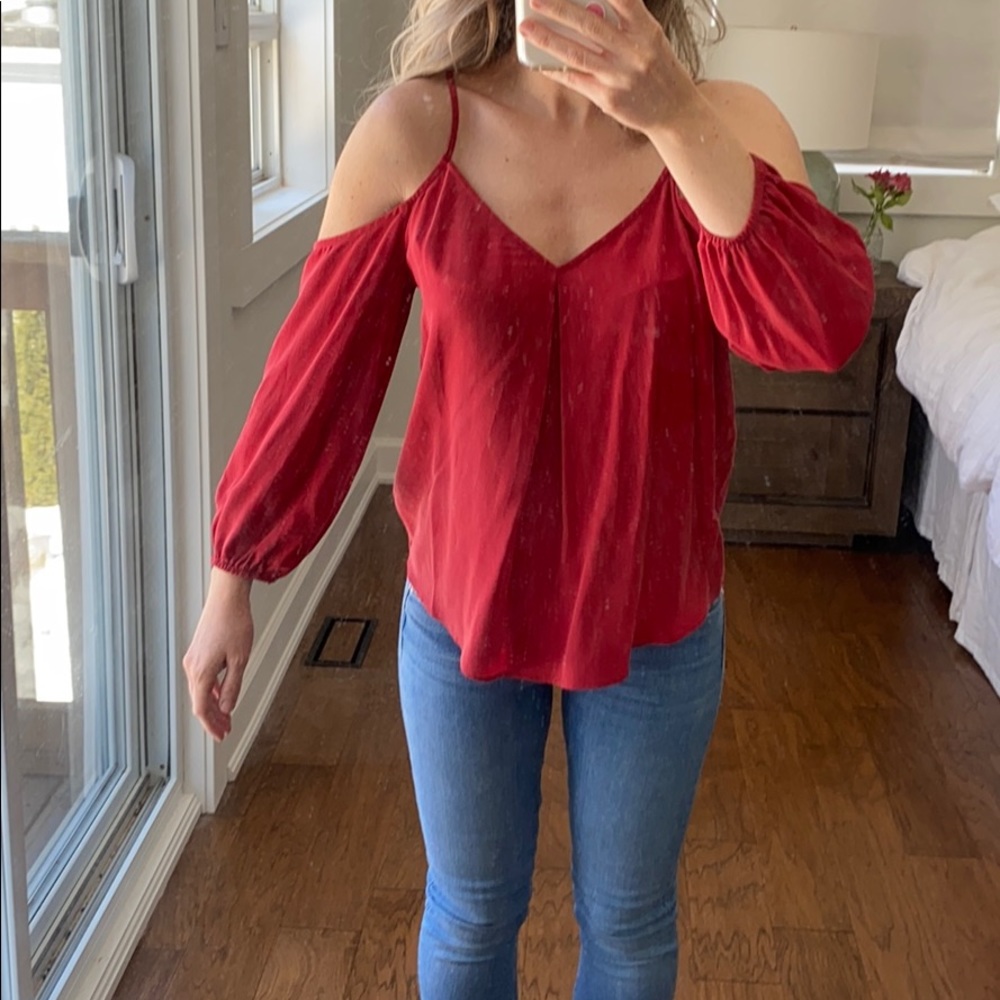 Joie red shirt xs
